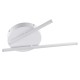 DRACO 61092 Μοντέρνο Φωτιστικό Οροφής LED 36W 4428lm 120° AC 220-240V IP20 Ρυθμιζόμενο Λευκό CCT με Χειριστήριο από 2700K έως 6000K Dimmable - Lumileds SMD Chip - Λευκό Ματ - Μ50 x Π50 x Υ6cm - 3 Χρόνια Εγγύηση
