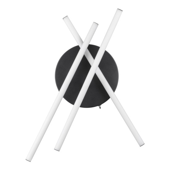 DRACO 61093 Μοντέρνο Φωτιστικό Οροφής LED 45W 5535lm 120° AC 220-240V IP20 Ρυθμιζόμενο Λευκό CCT με Χειριστήριο από 2700K έως 6000K Dimmable - Lumileds SMD Chip - Μαύρο Ματ - Μ50 x Π50 x Υ11cm - 3 Χρόνια Εγγύηση