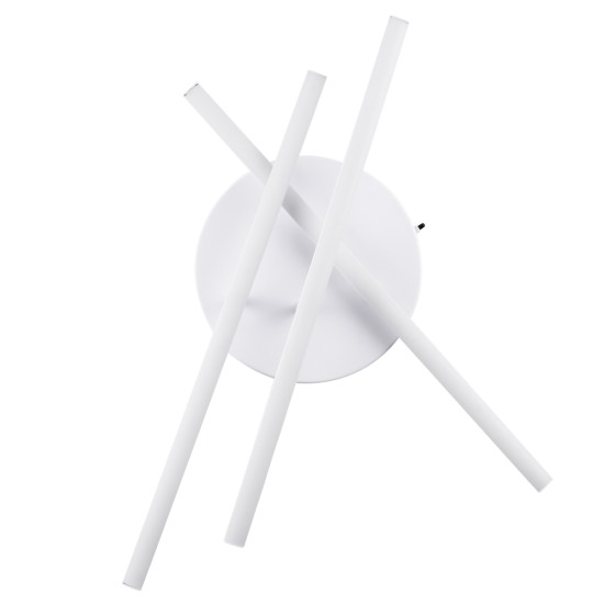 DRACO 61094 Μοντέρνο Φωτιστικό Οροφής LED 45W 5535lm 120° AC 220-240V IP20 Ρυθμιζόμενο Λευκό CCT με Χειριστήριο από 2700K έως 6000K Dimmable - Lumileds SMD Chip - Λευκό Ματ - Μ50 x Π50 x Υ11cm - 3 Χρόνια Εγγύηση