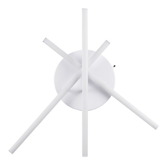 DRACO 61094 Μοντέρνο Φωτιστικό Οροφής LED 45W 5535lm 120° AC 220-240V IP20 Ρυθμιζόμενο Λευκό CCT με Χειριστήριο από 2700K έως 6000K Dimmable - Lumileds SMD Chip - Λευκό Ματ - Μ50 x Π50 x Υ11cm - 3 Χρόνια Εγγύηση