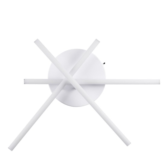 DRACO 61094 Μοντέρνο Φωτιστικό Οροφής LED 45W 5535lm 120° AC 220-240V IP20 Ρυθμιζόμενο Λευκό CCT με Χειριστήριο από 2700K έως 6000K Dimmable - Lumileds SMD Chip - Λευκό Ματ - Μ50 x Π50 x Υ11cm - 3 Χρόνια Εγγύηση