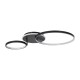 NEMESIS 61105 Φωτιστικό Οροφής Δαχτυλίδι-Κύκλος LED CCT 67W 7573lm 360° AC 220-240V - Εναλλαγή Φωτισμού μέσω Τηλεχειριστηρίου All In One Ψυχρό 6000k+Φυσικό 4500k+Θερμό 2700k Dimmable Φ25+45cm+BackLight - Μαύρο - 3 Years Warranty NEMESIS 61105 Φωτιστικό Οροφής Δαχτυλίδι-Κύκλος LED CCT 67W 7573lm 360° AC 220-240V - Εναλλαγή Φωτισμού μέσω Τηλεχειριστηρίου All In One Ψυχρό 6000k+Φυσικό 4500k+Θερμό 2700k Dimmable Φ25+45cm+BackLight - Μαύρο - 3 Years Warranty