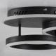 VENOM 61120 Φωτιστικό Οροφής Δαχτυλίδι-Κύκλος LED CCT 67W 8107lm 360° AC 220-240V - Εναλλαγή Φωτισμού μέσω Τηλεχειριστηρίου All In One Ψυχρό 6000k+Φυσικό 4500k+Θερμό 2700k Dimmable Φ25+40cm+BackLight - Μαύρο - 3 Years Warranty VENOM 61120 Φωτιστικό Οροφής Δαχτυλίδι-Κύκλος LED CCT 67W 8107lm 360° AC 220-240V - Εναλλαγή Φωτισμού μέσω Τηλεχειριστηρίου All In One Ψυχρό 6000k+Φυσικό 4500k+Θερμό 2700k Dimmable Φ25+40cm+BackLight - Μαύρο - 3 Years Warranty