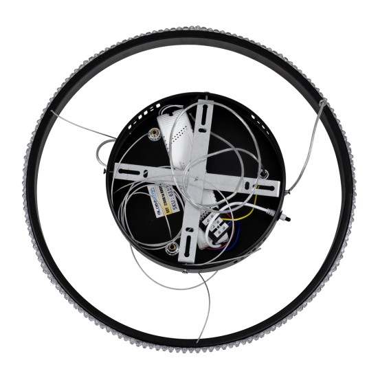 DIAMOND 61128 Κρεμαστό Φωτιστικό Δαχτυλίδι-Κύκλος LED CCT 30W 3513lm 360° AC 220-240V - Εναλλαγή Φωτισμού μέσω Τηλεχειριστηρίου All In One Ψυχρό 6000k+Φυσικό 4500k+Θερμό 2700k Dimmable Φ40cm - Μαύρο - 3 Years Warranty DIAMOND 61128 Κρεμαστό Φωτιστικό Δαχτυλίδι-Κύκλος LED CCT 30W 3513lm 360° AC 220-240V - Εναλλαγή Φωτισμού μέσω Τηλεχειριστηρίου All In One Ψυχρό 6000k+Φυσικό 4500k+Θερμό 2700k Dimmable Φ40cm - Μαύρο - 3 Years Warranty