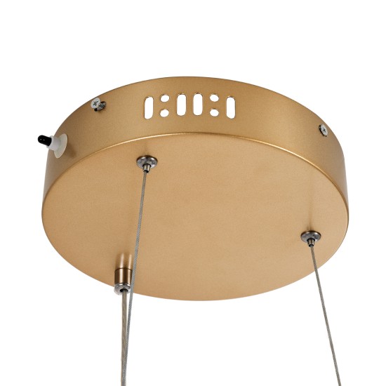 NEMESIS 61154 Κρεμαστό Φωτιστικό Δαχτυλίδι-Κύκλος LED CCT 20W 2356lm 360° AC 220-240V - Εναλλαγή Φωτισμού μέσω Τηλεχειριστηρίου All In One Ψυχρό 6000k+Φυσικό 4500k+Θερμό 2700k Dimmable Φ25cm - Χρυσό Βούρτσας - 3 Years Warranty NEMESIS 61154 Κρεμαστό Φωτιστικό Δαχτυλίδι-Κύκλος LED CCT 20W 2356lm 360° AC 220-240V - Εναλλαγή Φωτισμού μέσω Τηλεχειριστηρίου All In One Ψυχρό 6000k+Φυσικό 4500k+Θερμό 2700k Dimmable Φ25cm - Χρυσό Βούρτσας - 3 Years Warranty