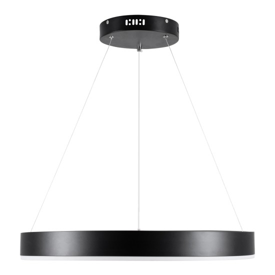 VENOM 61176 Κρεμαστό Φωτιστικό Δαχτυλίδι-Κύκλος LED CCT 45W 5269lm 120° AC 220-240V - Εναλλαγή Φωτισμού μέσω Τηλεχειριστηρίου All In One Ψυχρό 6000K+Φυσικό 4500K+Θερμό 2700K Dimmable Φ60cm - Μαύρο - 3 Years Warranty VENOM 61176 Κρεμαστό Φωτιστικό Δαχτυλίδι-Κύκλος LED CCT 45W 5269lm 120° AC 220-240V - Εναλλαγή Φωτισμού μέσω Τηλεχειριστηρίου All In One Ψυχρό 6000K+Φυσικό 4500K+Θερμό 2700K Dimmable Φ60cm - Μαύρο - 3 Years Warranty