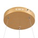 VENOM 61178 Κρεμαστό Φωτιστικό Δαχτυλίδι-Κύκλος LED CCT 45W 5269lm 120° AC 220-240V - Εναλλαγή Φωτισμού μέσω Τηλεχειριστηρίου All In One Ψυχρό 6000K+Φυσικό 4500K+Θερμό 2700K Dimmable Φ60cm - Χρυσό Βούρτσας - 3 Years Warranty VENOM 61178 Κρεμαστό Φωτιστικό Δαχτυλίδι-Κύκλος LED CCT 45W 5269lm 120° AC 220-240V - Εναλλαγή Φωτισμού μέσω Τηλεχειριστηρίου All In One Ψυχρό 6000K+Φυσικό 4500K+Θερμό 2700K Dimmable Φ60cm - Χρυσό Βούρτσας - 3 Years Warranty