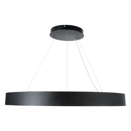 RA 61196 Κρεμαστό Φωτιστικό Δαχτυλίδι-Κύκλος LED CCT 75W 8250lm 120° AC 220-240V - Εναλλαγή Φωτισμού μέσω Τηλεχειριστηρίου All In One Ψυχρό 6000k+Φυσικό 4500k+Θερμό 2700k Dimmable Φ80cm - Μαύρο - 3 Years Warranty RA 61196 Κρεμαστό Φωτιστικό Δαχτυλίδι-Κύκλος LED CCT 75W 8250lm 120° AC 220-240V - Εναλλαγή Φωτισμού μέσω Τηλεχειριστηρίου All In One Ψυχρό 6000k+Φυσικό 4500k+Θερμό 2700k Dimmable Φ80cm - Μαύρο - 3 Years Warranty
