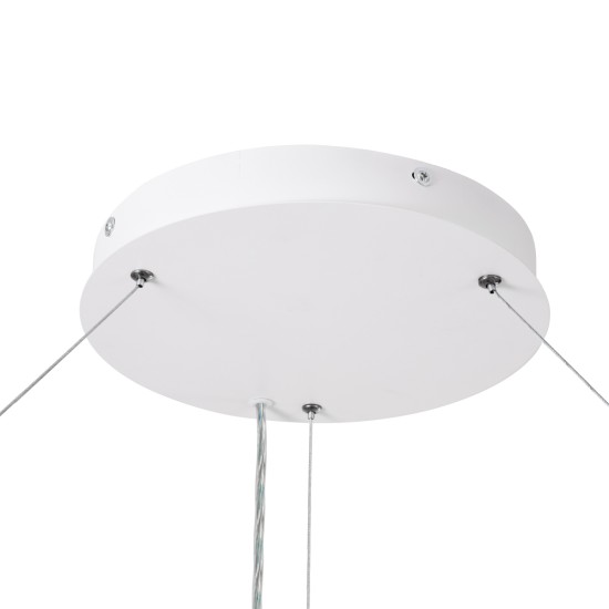 RA 61199 Κρεμαστό Φωτιστικό Δαχτυλίδι-Κύκλος LED CCT 100W 11020lm 120° AC 220-240V - Εναλλαγή Φωτισμού μέσω Τηλεχειριστηρίου All In One Ψυχρό 6000k+Φυσικό 4500k+Θερμό 2700k Dimmable Φ120cm - Λευκό - 3 Years Warranty RA 61199 Κρεμαστό Φωτιστικό Δαχτυλίδι-Κύκλος LED CCT 100W 11020lm 120° AC 220-240V - Εναλλαγή Φωτισμού μέσω Τηλεχειριστηρίου All In One Ψυχρό 6000k+Φυσικό 4500k+Θερμό 2700k Dimmable Φ120cm - Λευκό - 3 Years Warranty