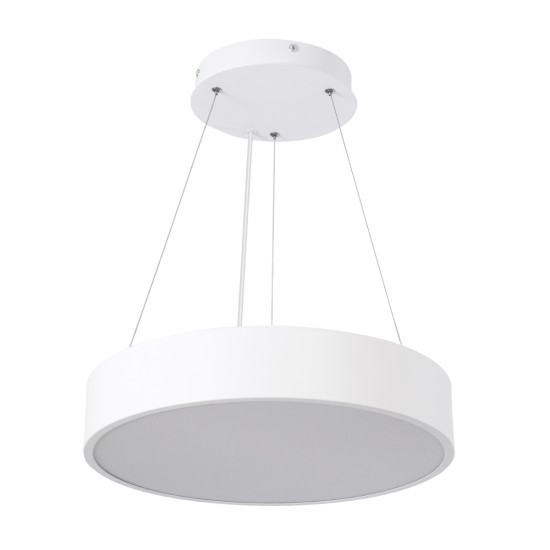 BURTON 61201-P Κρεμαστή Πλαφονιέρα Οροφής LED CCT 67W 7370lm 120° AC 220-240V - Εναλλαγή Φωτισμού μέσω Τηλεχειριστηρίου All In One Ψυχρό 6000k+Φυσικό 4500k+Θερμό 2700k Dimmable Φ40cm - Λευκό - 3 Years Warranty BURTON 61201-P Κρεμαστή Πλαφονιέρα Οροφής LED CCT 67W 7370lm 120° AC 220-240V - Εναλλαγή Φωτισμού μέσω Τηλεχειριστηρίου All In One Ψυχρό 6000k+Φυσικό 4500k+Θερμό 2700k Dimmable Φ40cm - Λευκό - 3 Years Warranty