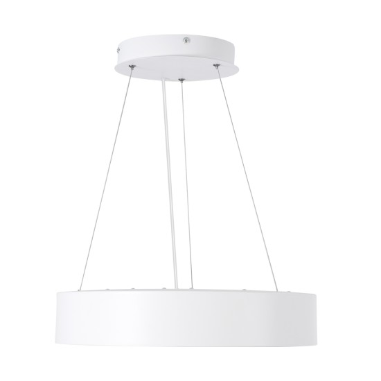 BURTON 61201-P Κρεμαστή Πλαφονιέρα Οροφής LED CCT 67W 7370lm 120° AC 220-240V - Εναλλαγή Φωτισμού μέσω Τηλεχειριστηρίου All In One Ψυχρό 6000k+Φυσικό 4500k+Θερμό 2700k Dimmable Φ40cm - Λευκό - 3 Years Warranty BURTON 61201-P Κρεμαστή Πλαφονιέρα Οροφής LED CCT 67W 7370lm 120° AC 220-240V - Εναλλαγή Φωτισμού μέσω Τηλεχειριστηρίου All In One Ψυχρό 6000k+Φυσικό 4500k+Θερμό 2700k Dimmable Φ40cm - Λευκό - 3 Years Warranty