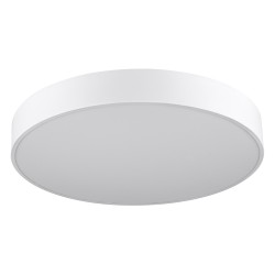 BURTON 61203-S Μοντέρνο Φωτιστικό Οροφής LED 75W 8625lm 120° AC 220-240V IP20 Ρυθμιζόμενο Λευκό CCT με Χειριστήριο από 2700K έως 6000K Dimmable - Lumileds SMD Chip - Λευκό Ματ - Μ60 x Π60 x Υ8cm - 3 Χρόνια Εγγύηση