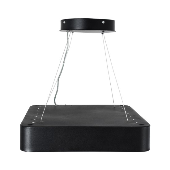 KAMALA 61206-P Κρεμαστή Πλαφονιέρα Οροφής LED CCT 67W 7370lm 120° AC 220-240V - Εναλλαγή Φωτισμού μέσω Τηλεχειριστηρίου All In One Ψυχρό 6000k+Φυσικό 4500k+Θερμό 2700k Dimmable Μ40 x Π40 x Υ8cm- Μαύρο - 3 Years Warranty KAMALA 61206-P Κρεμαστή Πλαφονιέρα Οροφής LED CCT 67W 7370lm 120° AC 220-240V - Εναλλαγή Φωτισμού μέσω Τηλεχειριστηρίου All In One Ψυχρό 6000k+Φυσικό 4500k+Θερμό 2700k Dimmable Μ40 x Π40 x Υ8cm- Μαύρο - 3 Years Warranty