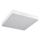KAMALA 61209-S Μοντέρνο Φωτιστικό Οροφής LED 75W 8625lm 120° AC 220-240V IP20 Ρυθμιζόμενο Λευκό CCT με Χειριστήριο από 2700K έως 6000K Dimmable - Lumileds SMD Chip - Λευκό Ματ - Μ60 x Π60 x Υ8cm - 3 Χρόνια Εγγύηση