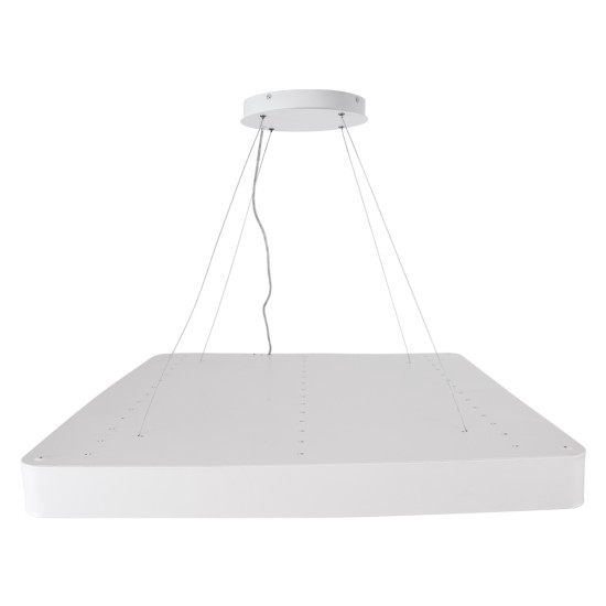 KAMALA 61211-P Κρεμαστή Πλαφονιέρα Οροφής LED CCT 100W 11020lm 120° AC 220-240V - Εναλλαγή Φωτισμού μέσω Τηλεχειριστηρίου All In One Ψυχρό 6000k+Φυσικό 4500k+Θερμό 2700k Dimmable Μ80 x Π80 x Υ8cm - Λευκό - 3 Years Warranty KAMALA 61211-P Κρεμαστή Πλαφονιέρα Οροφής LED CCT 100W 11020lm 120° AC 220-240V - Εναλλαγή Φωτισμού μέσω Τηλεχειριστηρίου All In One Ψυχρό 6000k+Φυσικό 4500k+Θερμό 2700k Dimmable Μ80 x Π80 x Υ8cm - Λευκό - 3 Years Warranty