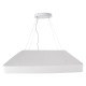 KAMALA 61211-P Κρεμαστή Πλαφονιέρα Οροφής LED CCT 100W 11020lm 120° AC 220-240V - Εναλλαγή Φωτισμού μέσω Τηλεχειριστηρίου All In One Ψυχρό 6000k+Φυσικό 4500k+Θερμό 2700k Dimmable Μ80 x Π80 x Υ8cm - Λευκό - 3 Years Warranty KAMALA 61211-P Κρεμαστή Πλαφονιέρα Οροφής LED CCT 100W 11020lm 120° AC 220-240V - Εναλλαγή Φωτισμού μέσω Τηλεχειριστηρίου All In One Ψυχρό 6000k+Φυσικό 4500k+Θερμό 2700k Dimmable Μ80 x Π80 x Υ8cm - Λευκό - 3 Years Warranty