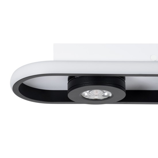 NESPO 61212 Φωτιστικό Οροφής Linear Design LED CCT με Κινούμενα Σποτ LED Spot Downlight 36W 4032lm 360° & 45° AC 220-240V - Εναλλαγή Φωτισμού μέσω Διακόπτη On/Off All In One Ψυχρό 6000k+Φυσικό 4500k+Θερμό 2700k Μ40 x Π13 x Υ6.5cm - Μαύρο NESPO 61212 Φωτιστικό Οροφής Linear Design LED CCT με Κινούμενα Σποτ LED Spot Downlight 36W 4032lm 360° & 45° AC 220-240V - Εναλλαγή Φωτισμού μέσω Διακόπτη On/Off All In One Ψυχρό 6000k+Φυσικό 4500k+Θερμό 2700k Μ40 x Π13 x Υ6.5cm - Μαύρο