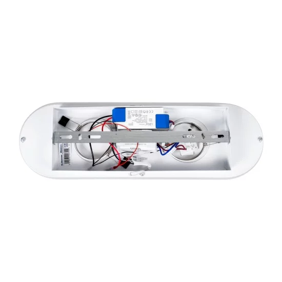 NESPO 61213 Φωτιστικό Οροφής Linear Design LED CCT με Κινούμενα Σποτ LED Spot Downlight 36W 4032lm 360° & 45° AC 220-240V - Εναλλαγή Φωτισμού μέσω Διακόπτη On/Off All In One Ψυχρό 6000k+Φυσικό 4500k+Θερμό 2700k Μ40 x Π13 x Υ6.5cm - Λευκό NESPO 61213 Φωτιστικό Οροφής Linear Design LED CCT με Κινούμενα Σποτ LED Spot Downlight 36W 4032lm 360° & 45° AC 220-240V - Εναλλαγή Φωτισμού μέσω Διακόπτη On/Off All In One Ψυχρό 6000k+Φυσικό 4500k+Θερμό 2700k Μ40 x Π13 x Υ6.5cm - Λευκό