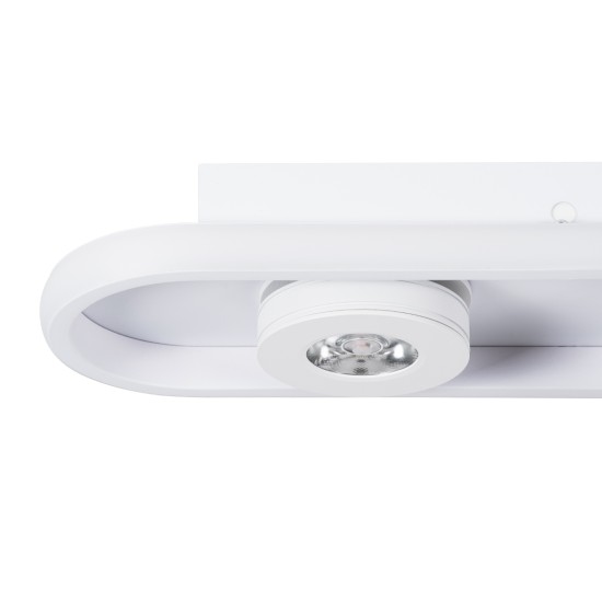 NESPO 61215 Φωτιστικό Οροφής Linear Design LED CCT με Κινούμενα Σποτ LED Spot Downlight 48W 5376lm 360° & 45° AC 220-240V - Εναλλαγή Φωτισμού μέσω Διακόπτη On/Off All In One Ψυχρό 6000k+Φυσικό 4500k+Θερμό 2700k Μ80 x Π13 x Υ6.5cm - Λευκό NESPO 61215 Φωτιστικό Οροφής Linear Design LED CCT με Κινούμενα Σποτ LED Spot Downlight 48W 5376lm 360° & 45° AC 220-240V - Εναλλαγή Φωτισμού μέσω Διακόπτη On/Off All In One Ψυχρό 6000k+Φυσικό 4500k+Θερμό 2700k Μ80 x Π13 x Υ6.5cm - Λευκό