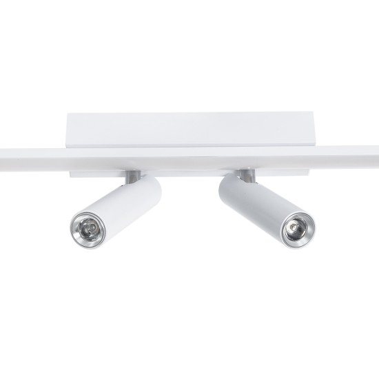 BARETTI 61227 Φωτιστικό Οροφής Linear Design LED CCT με Κινούμενα Σποτ LED Downlight 24W 2688lm 160° & 45° AC 220-240V IP20 - Εναλλαγή Φωτισμού μέσω Διακόπτη On/Off All In One Ψυχρό 6000k+Φυσικό 4500k+Θερμό 2700k - Μ80 x Π5.5 x Υ5 cm - Λευκό - 3 Χρόν BARETTI 61227 Φωτιστικό Οροφής Linear Design LED CCT με Κινούμενα Σποτ LED Downlight 24W 2688lm 160° & 45° AC 220-240V IP20 - Εναλλαγή Φωτισμού μέσω Διακόπτη On/Off All In One Ψυχρό 6000k+Φυσικό 4500k+Θερμό 2700k - Μ80 x Π5.5 x Υ5 cm - Λευκό - 3 Χρόν