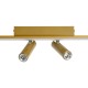BARETTI 61228 Φωτιστικό Οροφής Linear Design LED CCT με Κινούμενα Σποτ LED Downlight 24W 2688lm 160° & 45° AC 220-240V IP20 - Εναλλαγή Φωτισμού μέσω Διακόπτη On/Off All In One Ψυχρό 6000k+Φυσικό 4500k+Θερμό 2700k - Μ80 x Π5.5 x Υ5 cm - Χρυσό - 3 Χρόν BARETTI 61228 Φωτιστικό Οροφής Linear Design LED CCT με Κινούμενα Σποτ LED Downlight 24W 2688lm 160° & 45° AC 220-240V IP20 - Εναλλαγή Φωτισμού μέσω Διακόπτη On/Off All In One Ψυχρό 6000k+Φυσικό 4500k+Θερμό 2700k - Μ80 x Π5.5 x Υ5 cm - Χρυσό - 3 Χρόν