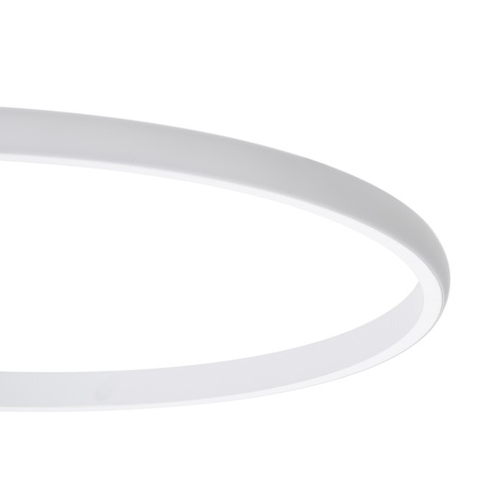 CIRCUO 61230 Φωτιστικό Οροφής Δαχτυλίδι-Κύκλος LED CCT 75W 8400lm 360° AC 220-240V - Εναλλαγή Φωτισμού μέσω Τηλεχειριστηρίου All In One Ψυχρό 6000k+Φυσικό 4500k+Θερμό 2700k Dimmable Μ53 x Π42.5 x Υ9cm - Λευκό - 3 Years Warranty CIRCUO 61230 Φωτιστικό Οροφής Δαχτυλίδι-Κύκλος LED CCT 75W 8400lm 360° AC 220-240V - Εναλλαγή Φωτισμού μέσω Τηλεχειριστηρίου All In One Ψυχρό 6000k+Φυσικό 4500k+Θερμό 2700k Dimmable Μ53 x Π42.5 x Υ9cm - Λευκό - 3 Years Warranty