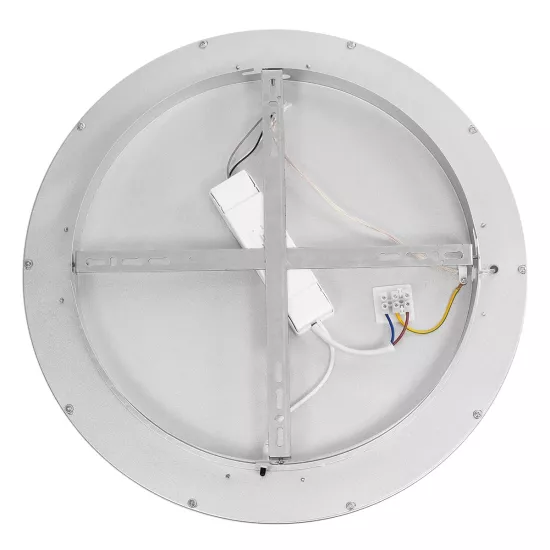 SALEM 61234 Μοντέρνο Φωτιστικό Οροφής LED 75W 8625lm 120° AC 220-240V IP20 Ρυθμιζόμενο Λευκό CCT με Χειριστήριο από 2700K έως 6000K Dimmable - Lumileds SMD Chip - Γκρι - Μ45 x Π45 x Υ8.5cm - 3 Χρόνια Εγγύηση