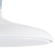 BARON 61252 Κρεμαστή Πλαφονιέρα Οροφής LED CCT 12W 1440lm 120° AC 220-240V - Εναλλαγή Φωτισμού μέσω Διακόπτη On/Off All In One Ψυχρό 6000k+Φυσικό 4500k+Θερμό 2700k Φ25 x Υ8cm - Λευκό - 3 Years Warranty