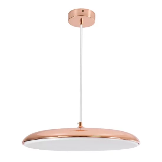 BARON 61256 Κρεμαστή Πλαφονιέρα Οροφής LED CCT 24W 2880lm 120° AC 220-240V - Εναλλαγή Φωτισμού μέσω Διακόπτη On/Off All In One Ψυχρό 6000k+Φυσικό 4500k+Θερμό 2700k Φ40 x Υ10cm - Χάλκινο Πλατίνα - 3 Years Warranty BARON 61256 Κρεμαστή Πλαφονιέρα Οροφής LED CCT 24W 2880lm 120° AC 220-240V - Εναλλαγή Φωτισμού μέσω Διακόπτη On/Off All In One Ψυχρό 6000k+Φυσικό 4500k+Θερμό 2700k Φ40 x Υ10cm - Χάλκινο Πλατίνα - 3 Years Warranty