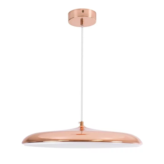 BARON 61256 Κρεμαστή Πλαφονιέρα Οροφής LED CCT 24W 2880lm 120° AC 220-240V - Εναλλαγή Φωτισμού μέσω Διακόπτη On/Off All In One Ψυχρό 6000k+Φυσικό 4500k+Θερμό 2700k Φ40 x Υ10cm - Χάλκινο Πλατίνα - 3 Years Warranty BARON 61256 Κρεμαστή Πλαφονιέρα Οροφής LED CCT 24W 2880lm 120° AC 220-240V - Εναλλαγή Φωτισμού μέσω Διακόπτη On/Off All In One Ψυχρό 6000k+Φυσικό 4500k+Θερμό 2700k Φ40 x Υ10cm - Χάλκινο Πλατίνα - 3 Years Warranty