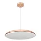 BARON 61256 Κρεμαστή Πλαφονιέρα Οροφής LED CCT 24W 2880lm 120° AC 220-240V - Εναλλαγή Φωτισμού μέσω Διακόπτη On/Off All In One Ψυχρό 6000k+Φυσικό 4500k+Θερμό 2700k Φ40 x Υ10cm - Χάλκινο Πλατίνα - 3 Years Warranty BARON 61256 Κρεμαστή Πλαφονιέρα Οροφής LED CCT 24W 2880lm 120° AC 220-240V - Εναλλαγή Φωτισμού μέσω Διακόπτη On/Off All In One Ψυχρό 6000k+Φυσικό 4500k+Θερμό 2700k Φ40 x Υ10cm - Χάλκινο Πλατίνα - 3 Years Warranty