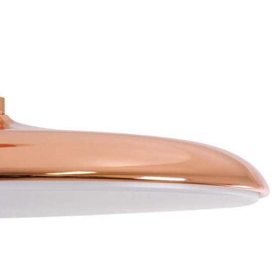 BARON 61256 Κρεμαστή Πλαφονιέρα Οροφής LED CCT 24W 2880lm 120° AC 220-240V - Εναλλαγή Φωτισμού μέσω Διακόπτη On/Off All In One Ψυχρό 6000k+Φυσικό 4500k+Θερμό 2700k Φ40 x Υ10cm - Ροζ Χρυσό - 3 Years Warranty BARON 61256 Κρεμαστή Πλαφονιέρα Οροφής LED CCT 24W 2880lm 120° AC 220-240V - Εναλλαγή Φωτισμού μέσω Διακόπτη On/Off All In One Ψυχρό 6000k+Φυσικό 4500k+Θερμό 2700k Φ40 x Υ10cm - Ροζ Χρυσό - 3 Years Warranty
