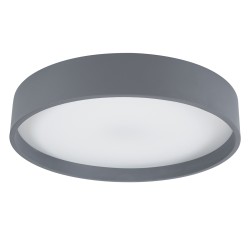 NARNIA 61258 Μοντέρνο Φωτιστικό Οροφής LED 75W 8625lm 120° AC 220-240V IP20 Ρυθμιζόμενο Λευκό CCT με Χειριστήριο από 2700K έως 6000K Dimmable - Lumileds SMD Chip - Γκρι Ανθρακί Ματ - Μ45 x Π45 x Υ8cm - 3 Χρόνια Εγγύηση