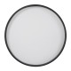 NARNIA 61259 Μοντέρνο Φωτιστικό Οροφής LED 100W 11500lm 120° AC 220-240V IP20 Ρυθμιζόμενο Λευκό CCT με Χειριστήριο από 2700K έως 6000K Dimmable - Lumileds SMD Chip - Μαύρο Ματ - Μ60 x Π60 x Υ10cm - 3 Χρόνια Εγγύηση