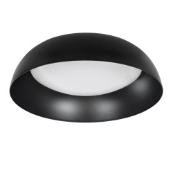 ANATOLIA 61261 Μοντέρνο Φωτιστικό Οροφής LED 60W 6900lm 120° AC 220-240V IP20 Ρυθμιζόμενο Λευκό CCT με Χειριστήριο από 2700K έως 6000K Dimmable - Lumileds SMD Chip - Μαύρο Ματ - Μ43 x Π43 x Υ11cm - 3 Χρόνια Εγγύηση