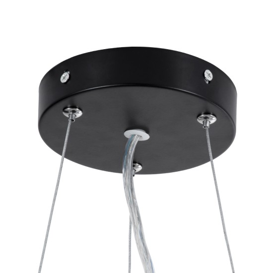 ANATOLIA 61267 Κρεμαστή Πλαφονιέρα Οροφής LED CCT 60W 6900lm 120° AC 220-240V - Εναλλαγή Φωτισμού μέσω Τηλεχειριστηρίου All In One Ψυχρό 6000k+Φυσικό 4500k+Θερμό 2700k Dimmable Φ43cm - Μαύρο - 3 Years Warranty ANATOLIA 61267 Κρεμαστή Πλαφονιέρα Οροφής LED CCT 60W 6900lm 120° AC 220-240V - Εναλλαγή Φωτισμού μέσω Τηλεχειριστηρίου All In One Ψυχρό 6000k+Φυσικό 4500k+Θερμό 2700k Dimmable Φ43cm - Μαύρο - 3 Years Warranty