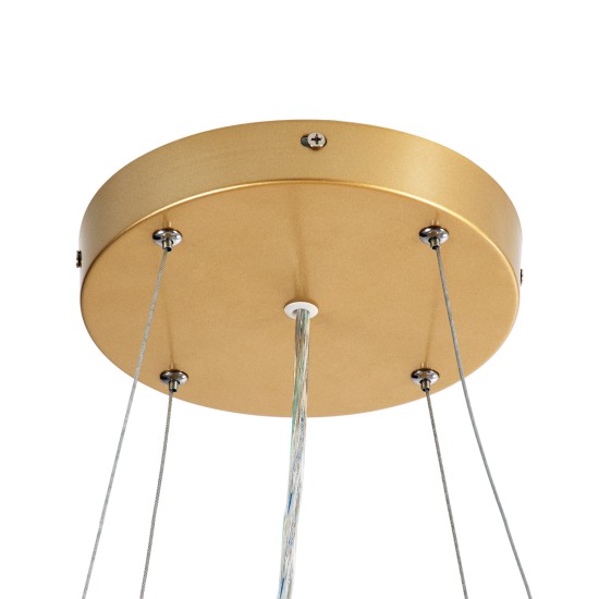 ANATOLIA 61270 Κρεμαστή Πλαφονιέρα Οροφής LED CCT 75W 8625lm 120° AC 220-240V - Εναλλαγή Φωτισμού μέσω Τηλεχειριστηρίου All In One Ψυχρό 6000k+Φυσικό 4500k+Θερμό 2700k Dimmable Φ60cm - Χρυσό - 3 Years Warranty ANATOLIA 61270 Κρεμαστή Πλαφονιέρα Οροφής LED CCT 75W 8625lm 120° AC 220-240V - Εναλλαγή Φωτισμού μέσω Τηλεχειριστηρίου All In One Ψυχρό 6000k+Φυσικό 4500k+Θερμό 2700k Dimmable Φ60cm - Χρυσό - 3 Years Warranty