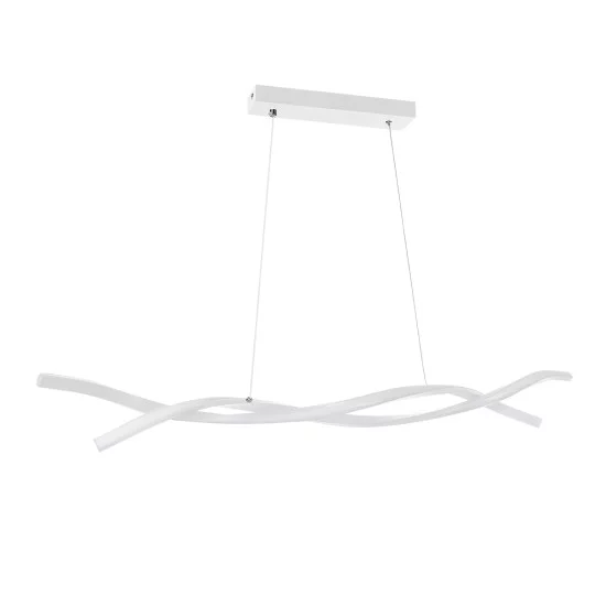 MORALES 61276 Κρεμαστό Φωτιστικό Οροφής Design LED CCT 54W 6048lm 200° AC 220-240V - Εναλλαγή Φωτισμού μέσω Τηλεχειριστηρίου All In One Ψυχρό 6000k+Φυσικό 4500k+Θερμό 2700k Dimmable Μ90 x Π14 x Υ14cm - Λευκό - 3 Years Warranty MORALES 61276 Κρεμαστό Φωτιστικό Οροφής Design LED CCT 54W 6048lm 200° AC 220-240V - Εναλλαγή Φωτισμού μέσω Τηλεχειριστηρίου All In One Ψυχρό 6000k+Φυσικό 4500k+Θερμό 2700k Dimmable Μ90 x Π14 x Υ14cm - Λευκό - 3 Years Warranty