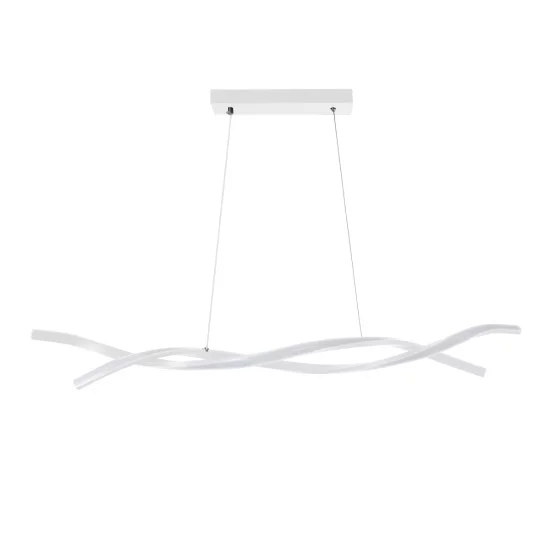 MORALES 61276 Κρεμαστό Φωτιστικό Οροφής Design LED CCT 54W 6048lm 200° AC 220-240V - Εναλλαγή Φωτισμού μέσω Τηλεχειριστηρίου All In One Ψυχρό 6000k+Φυσικό 4500k+Θερμό 2700k Dimmable Μ90 x Π14 x Υ14cm - Λευκό - 3 Years Warranty MORALES 61276 Κρεμαστό Φωτιστικό Οροφής Design LED CCT 54W 6048lm 200° AC 220-240V - Εναλλαγή Φωτισμού μέσω Τηλεχειριστηρίου All In One Ψυχρό 6000k+Φυσικό 4500k+Θερμό 2700k Dimmable Μ90 x Π14 x Υ14cm - Λευκό - 3 Years Warranty