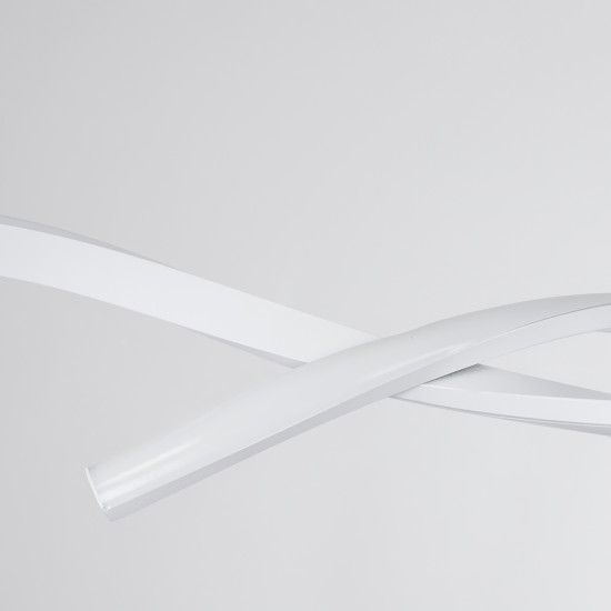MORALES 61276 Κρεμαστό Φωτιστικό Οροφής Design LED CCT 54W 6048lm 200° AC 220-240V - Εναλλαγή Φωτισμού μέσω Τηλεχειριστηρίου All In One Ψυχρό 6000k+Φυσικό 4500k+Θερμό 2700k Dimmable Μ90 x Π14 x Υ14cm - Λευκό - 3 Years Warranty MORALES 61276 Κρεμαστό Φωτιστικό Οροφής Design LED CCT 54W 6048lm 200° AC 220-240V - Εναλλαγή Φωτισμού μέσω Τηλεχειριστηρίου All In One Ψυχρό 6000k+Φυσικό 4500k+Θερμό 2700k Dimmable Μ90 x Π14 x Υ14cm - Λευκό - 3 Years Warranty
