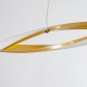MORALES 61278 Κρεμαστό Φωτιστικό Οροφής Design LED CCT 54W 6048lm 200° AC 220-240V - Εναλλαγή Φωτισμού μέσω Τηλεχειριστηρίου All In One Ψυχρό 6000k+Φυσικό 4500k+Θερμό 2700k Dimmable Μ90 x Π14 x Υ14cm - Χρυσό Πλατίνα - 3 Years Warranty MORALES 61278 Κρεμαστό Φωτιστικό Οροφής Design LED CCT 54W 6048lm 200° AC 220-240V - Εναλλαγή Φωτισμού μέσω Τηλεχειριστηρίου All In One Ψυχρό 6000k+Φυσικό 4500k+Θερμό 2700k Dimmable Μ90 x Π14 x Υ14cm - Χρυσό Πλατίνα - 3 Years Warranty