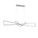 DOLORES 61281 Κρεμαστό Φωτιστικό Οροφής Design LED CCT 105W 11760lm 300° AC 220-240V - Εναλλαγή Φωτισμού μέσω Τηλεχειριστηρίου All In One Ψυχρό 6000k+Φυσικό 4500k+Θερμό 2700k Dimmable Μ110 x Π17 x Υ17.5cm - Νίκελ Ασημί Βούρτσας - 3 Years Warran DOLORES 61281 Κρεμαστό Φωτιστικό Οροφής Design LED CCT 105W 11760lm 300° AC 220-240V - Εναλλαγή Φωτισμού μέσω Τηλεχειριστηρίου All In One Ψυχρό 6000k+Φυσικό 4500k+Θερμό 2700k Dimmable Μ110 x Π17 x Υ17.5cm - Νίκελ Ασημί Βούρτσας - 3 Years Warran