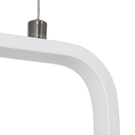 DEROBA 61299 Κρεμαστό Φωτιστικό Οροφής Linear Design LED CCT 12W 1320lm 360° AC 220-240V - Εναλλαγή Φωτισμού μέσω Διακόπτη On/Off All In One Ψυχρό 6000k+Φυσικό 4500k+Θερμό 2700k Μ16 x Π1.6 x Υ25.5cm - Λευκό - 3 Years Warranty DEROBA 61299 Κρεμαστό Φωτιστικό Οροφής Linear Design LED CCT 12W 1320lm 360° AC 220-240V - Εναλλαγή Φωτισμού μέσω Διακόπτη On/Off All In One Ψυχρό 6000k+Φυσικό 4500k+Θερμό 2700k Μ16 x Π1.6 x Υ25.5cm - Λευκό - 3 Years Warranty