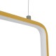 NEROBA 61305 Κρεμαστό Φωτιστικό Οροφής Linear Design LED CCT 18W 1980lm 360° AC 220-240V - Εναλλαγή Φωτισμού μέσω Διακόπτη On/Off All In One Ψυχρό 6000k+Φυσικό 4500k+Θερμό 2700k Μ29 x Π2 x Υ36cm - Χρυσό Βούρτσας - 3 Years Warranty NEROBA 61305 Κρεμαστό Φωτιστικό Οροφής Linear Design LED CCT 18W 1980lm 360° AC 220-240V - Εναλλαγή Φωτισμού μέσω Διακόπτη On/Off All In One Ψυχρό 6000k+Φυσικό 4500k+Θερμό 2700k Μ29 x Π2 x Υ36cm - Χρυσό Βούρτσας - 3 Years Warranty