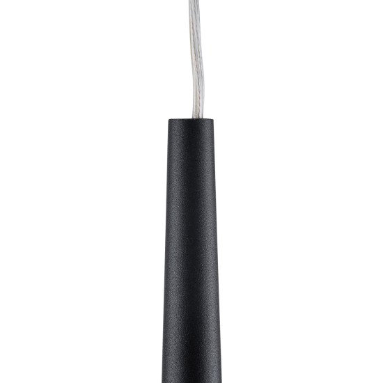 TEARS 61309 Κρεμαστό Φωτιστικό Οροφής Design LED CCT 3W 330lm 180° AC 220-240V - Εναλλαγή Φωτισμού μέσω Διακόπτη On/Off All In One Ψυχρό 6000k+Φυσικό 4500k+Θερμό 2700k Φ3.2 x Υ51.5cm - Μαύρο - 3 Years Warranty TEARS 61309 Κρεμαστό Φωτιστικό Οροφής Design LED CCT 3W 330lm 180° AC 220-240V - Εναλλαγή Φωτισμού μέσω Διακόπτη On/Off All In One Ψυχρό 6000k+Φυσικό 4500k+Θερμό 2700k Φ3.2 x Υ51.5cm - Μαύρο - 3 Years Warranty