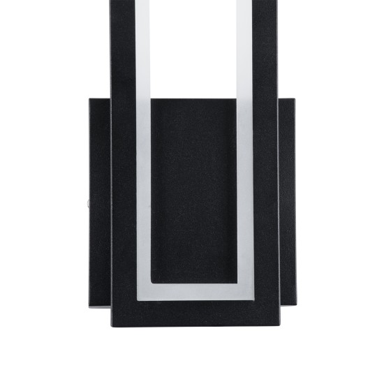 TIARA 61327 Φωτιστικό Τοίχου - Απλίκα Design LED CCT 12W 1440lm 360° AC 220-240V - Εναλλαγή Φωτισμού μέσω Διακόπτη On/Off All In One Ψυχρό 6000k+Φυσικό 4500k+Θερμό 2700k Μ12.5 x Π4 x Υ32cm - Μαύρο - 3 Years Warranty TIARA 61327 Φωτιστικό Τοίχου - Απλίκα Design LED CCT 12W 1440lm 360° AC 220-240V - Εναλλαγή Φωτισμού μέσω Διακόπτη On/Off All In One Ψυχρό 6000k+Φυσικό 4500k+Θερμό 2700k Μ12.5 x Π4 x Υ32cm - Μαύρο - 3 Years Warranty