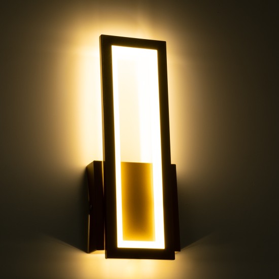 TIARA 61328 Φωτιστικό Τοίχου - Απλίκα Design LED CCT 12W 1440lm 360° AC 220-240V - Εναλλαγή Φωτισμού μέσω Διακόπτη On/Off All In One Ψυχρό 6000k+Φυσικό 4500k+Θερμό 2700k Μ12.5 x Π4 x Υ32cm - Χρυσό - 3 Years Warranty TIARA 61328 Φωτιστικό Τοίχου - Απλίκα Design LED CCT 12W 1440lm 360° AC 220-240V - Εναλλαγή Φωτισμού μέσω Διακόπτη On/Off All In One Ψυχρό 6000k+Φυσικό 4500k+Θερμό 2700k Μ12.5 x Π4 x Υ32cm - Χρυσό - 3 Years Warranty