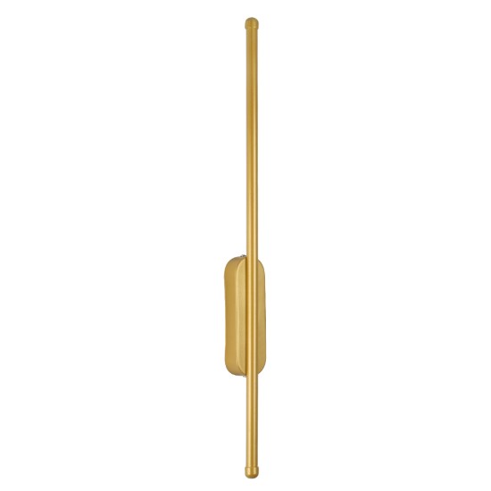 HARLEM 61332 Φωτιστικό Τοίχου - Απλίκα Design LED CCT 9W 1080lm 120° AC 220-240V - Εναλλαγή Φωτισμού μέσω Διακόπτη On/Off All In One Ψυχρό 6000k+Φυσικό 4500k+Θερμό 2700k Μ5 x Π4 x Υ60cm - Χρυσό - 3 Years Warranty HARLEM 61332 Φωτιστικό Τοίχου - Απλίκα Design LED CCT 9W 1080lm 120° AC 220-240V - Εναλλαγή Φωτισμού μέσω Διακόπτη On/Off All In One Ψυχρό 6000k+Φυσικό 4500k+Θερμό 2700k Μ5 x Π4 x Υ60cm - Χρυσό - 3 Years Warranty