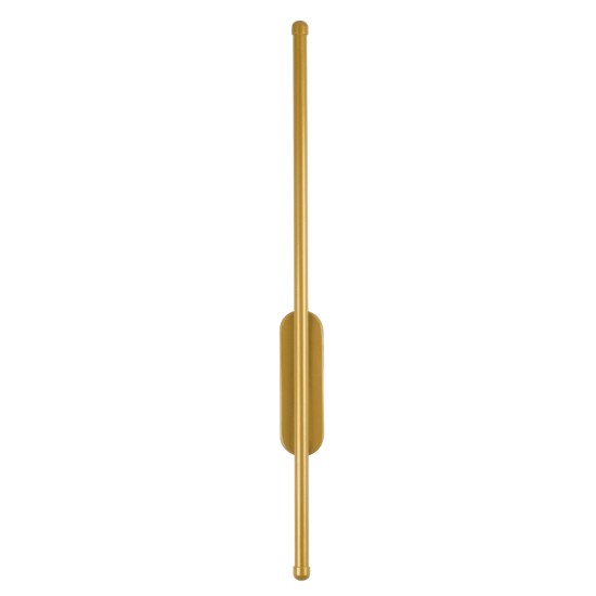 HARLEM 61332 Φωτιστικό Τοίχου - Απλίκα Design LED CCT 9W 1080lm 120° AC 220-240V - Εναλλαγή Φωτισμού μέσω Διακόπτη On/Off All In One Ψυχρό 6000k+Φυσικό 4500k+Θερμό 2700k Μ5 x Π4 x Υ60cm - Χρυσό - 3 Years Warranty HARLEM 61332 Φωτιστικό Τοίχου - Απλίκα Design LED CCT 9W 1080lm 120° AC 220-240V - Εναλλαγή Φωτισμού μέσω Διακόπτη On/Off All In One Ψυχρό 6000k+Φυσικό 4500k+Θερμό 2700k Μ5 x Π4 x Υ60cm - Χρυσό - 3 Years Warranty