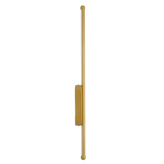 HARLEM 61332 Φωτιστικό Τοίχου - Απλίκα Design LED CCT 9W 1080lm 120° AC 220-240V - Εναλλαγή Φωτισμού μέσω Διακόπτη On/Off All In One Ψυχρό 6000k+Φυσικό 4500k+Θερμό 2700k Μ5 x Π4 x Υ60cm - Χρυσό - 3 Years Warranty HARLEM 61332 Φωτιστικό Τοίχου - Απλίκα Design LED CCT 9W 1080lm 120° AC 220-240V - Εναλλαγή Φωτισμού μέσω Διακόπτη On/Off All In One Ψυχρό 6000k+Φυσικό 4500k+Θερμό 2700k Μ5 x Π4 x Υ60cm - Χρυσό - 3 Years Warranty